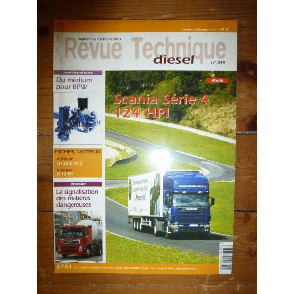 Série 4 124 HPi Revue Technique PL Scania