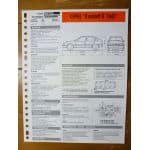 Kadett E 1.6 D Fiche Technique Opel