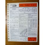 Kadett E 1.2 S Fiche Technique Opel
