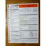 Omega 1.8i Fiche Technique Opel