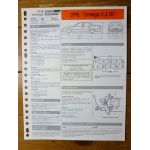 Omega 2.3TD Fiche Technique Opel