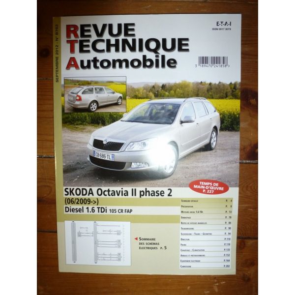 Octavia II 09- Revue Technique Skoda