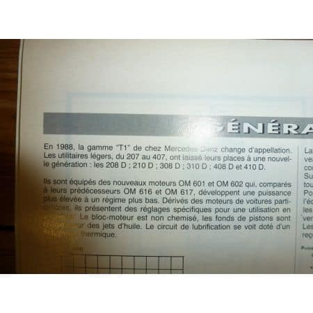 208D 410D Revue Technique Mercedes