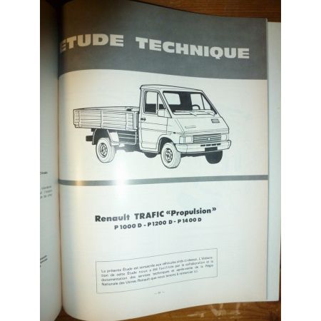 Trafic T P Revue Technique Renault