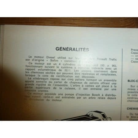 Trafic T P Revue Technique Renault