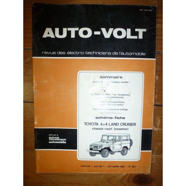 Land Cruiser Ess Revue Technique Electronic Auto Volt Toyota