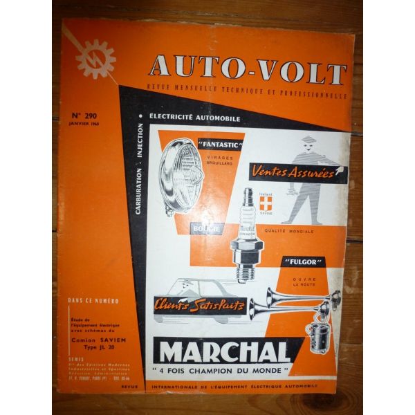 JL20 Revue Technique Electronic Auto Volt Saviem