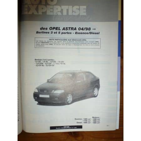 Astra 98- Revue Auto Expertise Opel