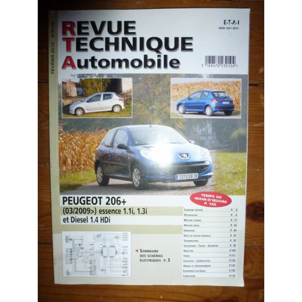 206+ 09- Revue Technique Peugeot