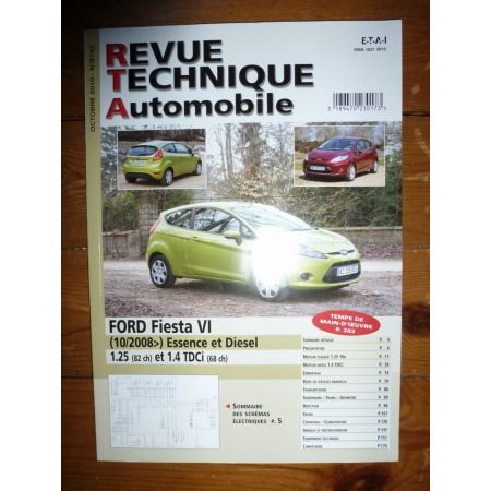 Fiesta VI 08- Revue Technique Ford