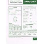 DP2,DP3,DP4,DP6,DP8 Fiche Technique Baudouin