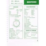 330cu. In. Fiche Technique Bedford
