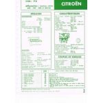 P.D. Fiche Technique Citroen