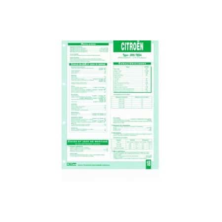 DV6 TED4 Fiche Technique Citroen