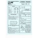 C25-J5 Fiche Technique Citroen