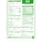 NS156L Euro I Fiche Technique Daf