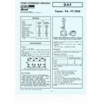 FA-FT 2105 Fiche Technique Daf