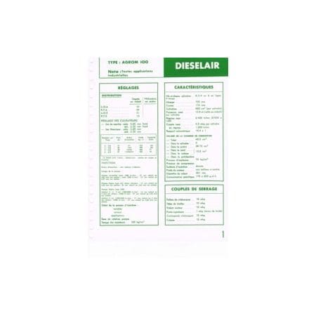 AGROM 100 Fiche Technique Dieselair