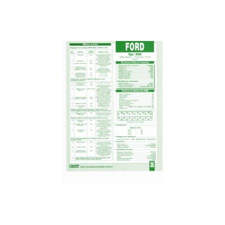 6585 Fiche Technique Ford