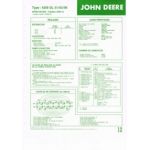 6359 DL 01/03/06 Fiche Technique John Deere