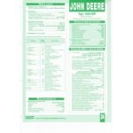 6059 DRT Fiche Technique John Deere