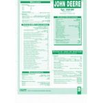 3029 DRT Fiche Technique John Deere
