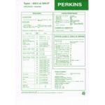 504-2 - 504-2T Fiche Technique Perkins