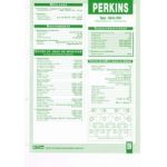 Série 900 Fiche Technique Perkins