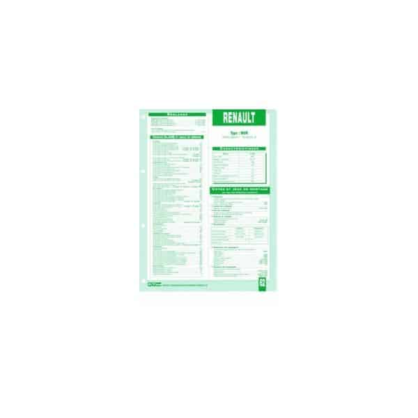 M9R Fiche Technique Rvi