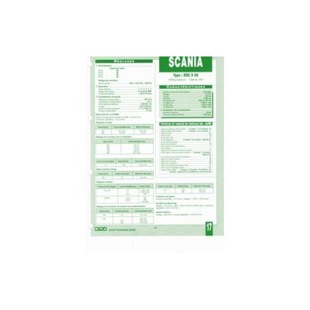 DSC9.08 Fiche Technique Scania