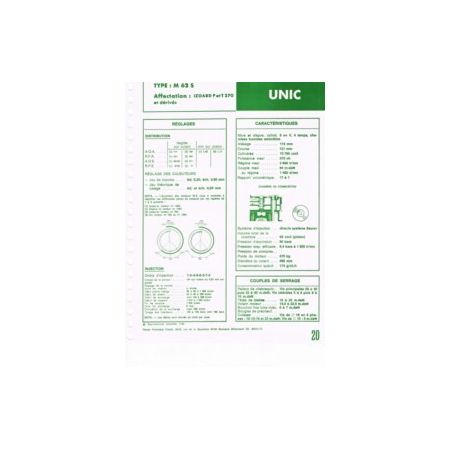 M62S Fiche Technique Iveco