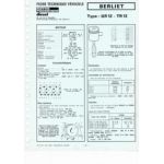 GR12-TR12 Fiche Technique Berliet