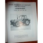 754 784 854 955 Revue Technique Agricole Lamborghini