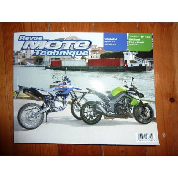 WR125R Z1000 Revue Technique moto Kawasaki Yamaha