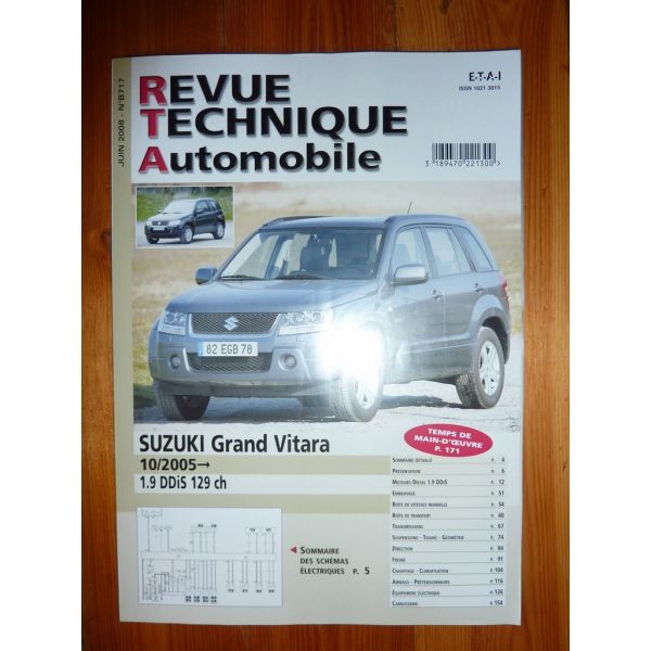 Gd VITARA 05- Revue Technique Suzuki