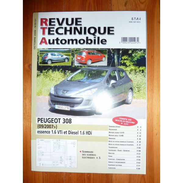 308 07- Revue Technique Peugeot