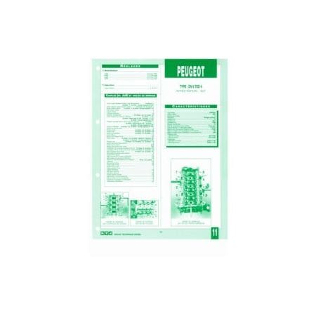 DV6 TED4 Fiche Technique Peugeot