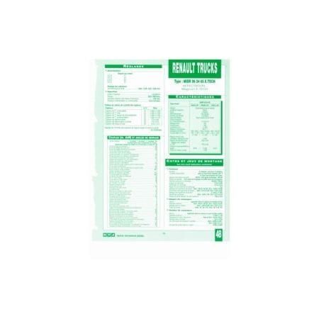 MAGNUM E.TECH  Fiche Technique Rvi