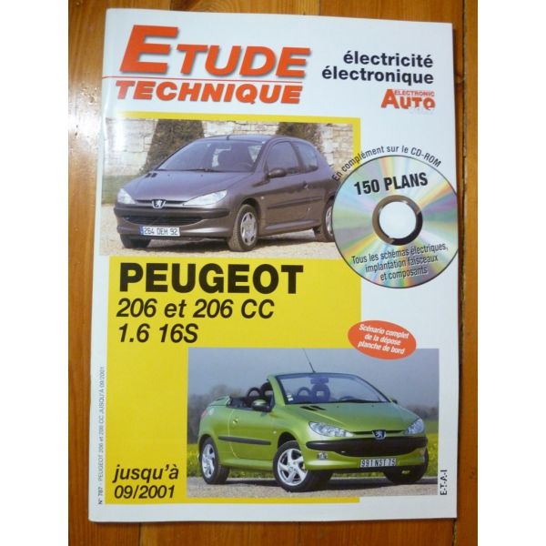 206 16S -01 Revue Technique Electronic Auto Volt Peugeot