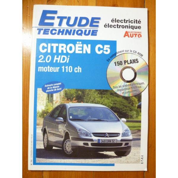 C5 2.0 HDi Revue Technique Electronic Auto Volt Citroen
