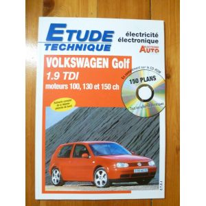 Golf 1.9 TDI Revue Technique Electronic Auto Volt Volkswagen