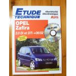 Zafira 2.0DTi 02- Revue Technique Electronic Auto Volt Opel