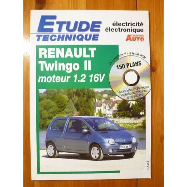 Twingo II 16v Revue Technique Electronic Auto Volt Renault