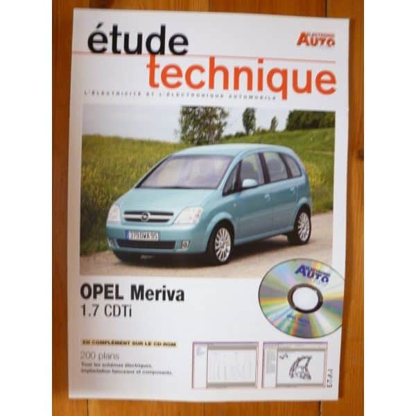 Meriva 1.7 CDTi Revue Technique Electronic Auto Volt Opel