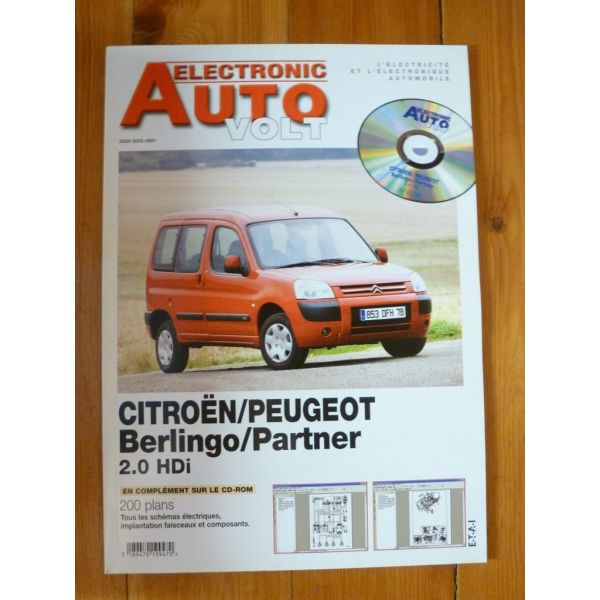 Berlingo Partner Revue Technique Electronic Auto Volt Citroen