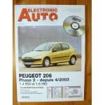 206 Ph 2 HDi 03- Revue Technique Electronic Auto Volt Peugeot