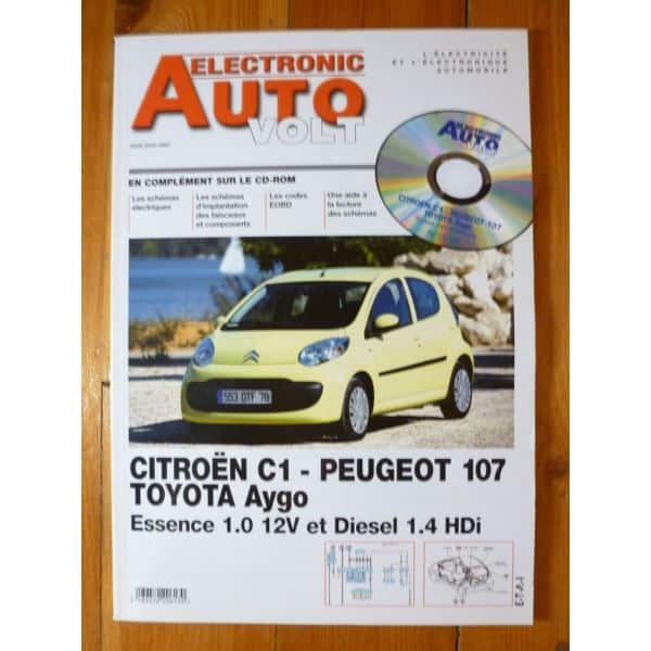 C1 107 Aygo Revue Technique Electronic Auto Volt Citroen