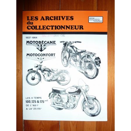 100 125 175 Revue Technique Les Archives Du Collectionneur Motobecane