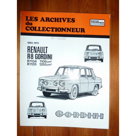 R8 Gord Revue Renault Technique Les Archives Du Collectionneur Renault