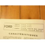 Vedette et Comete Revue Technique Les Archives du Collectionneur Ford Simca